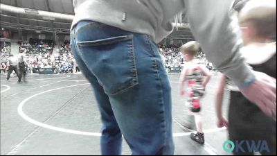 37 lbs Round Of 32 - Miles Gerdts, Husky WC vs Chet Clay, Skiatook Youth Wrestling