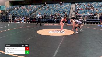 132 lbs Consolation - Regan Heywood, Wasatch vs Eden Garner, Eagle