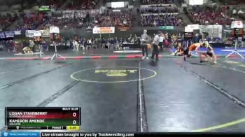 Cons. Round 2 - Kameron Amende, Gallatin vs Logan Stansberry, Flathead (Kalispell)