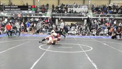 150 lbs Consi Of 16 #2 - Brock Gagnon, Caribou vs Henry McElligott, Holliston