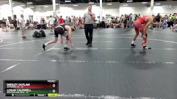 175 lbs Round 1 (4 Team) - Logan Caldwell, New England Gold vs Wesley Outlaw, Outsiders WC