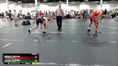 175 lbs Round 1 (4 Team) - Logan Caldwell, New England Gold vs Wesley Outlaw, Outsiders WC