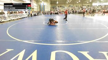 113 lbs Consi Of 8 #2 - Caleb Kirk, LA vs Brody Sayers, MA