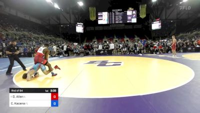 138 lbs Rnd Of 64 - Donavon Allen, IL vs Colin Kacena, FL