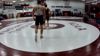 174 lbs Champ. Round 1 - Jared Stricker, Wisconsin-Eau Claire vs Spyre Nelson, Pacific (or)