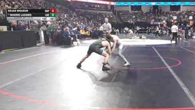 106 lbs Consi Of 16 #2 - Julian Bigueur, Chaparral (SS) vs Madrid Ladines, Lakeside (SS)