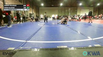 132 lbs Consolation - Joseph Veloquio, Dark Cloud Wrestling Club vs Owen Slagter, Honey Badgers Wrestling Club