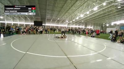 79 lbs Champ. Round 2 - Cooper Lindsay, South Sevier vs Jack Traister, Wasatch Wrestling Club