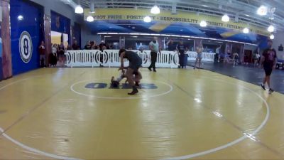 132 lbs Round 1 (8 Team) - Jordan Harrison, Braves WC vs Jayce Paz, Palm Harbor WC