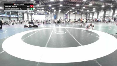 112 lbs Rr Rnd 3 - Sawyer Roper, Team Shutt Dethrone vs Joshua Golightly Jr., TNWC Black