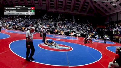 3A-190 lbs Quarterfinal - Cap Benson, Jefferson vs Carson Vaillant, Troup