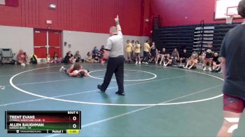 175 lbs Round 2 (8 Team) - Allen Baughman, Kansas Gold vs Trent Evans, Cypress Wrestling Club