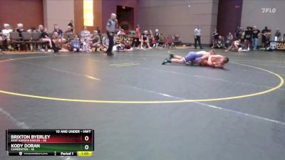 Round 5 - Kody Doran, Camdenton vs Brixton Byerley, East Kansas Eagles