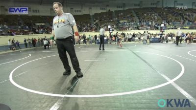 46 lbs Consi Of 4 - Dylan Harris, Hurricane Wrestling Academy vs Cadence Painter, Cache Wrestling Club