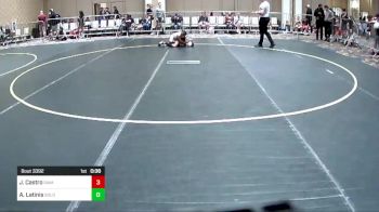 69 lbs Consi Of 8 #2 - Jeremiah Roman Castro, Savage House WC vs Austin Latinis, Gold Rush Wr Ac