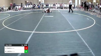 69 lbs Consi Of 8 #2 - Jeremiah Roman Castro, Savage House WC vs Austin Latinis, Gold Rush Wr Ac