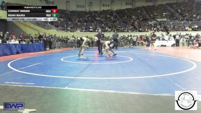 113 lbs Round Of 32 - Conway Breien, Owasso vs Noah Majka, Prodigy Elite Wrestling