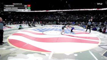 Quarterfinal - Konner Osborn, Winner vs Iden Myers, Kimball/White Lake/Platte-Geddes