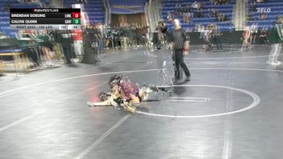 106 lbs Consi Of 16 #2 - Brendan Soeung, Lowell vs Calvin Quinn, Canton