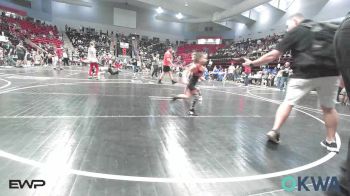 49 lbs Consi Of 8 #2 - Lane Baldwin, Claremore Wrestling Club vs Rayden Reyes, Sperry Wrestling Club