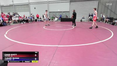 190 lbs Round 3 (6 Team) - Chase Kivett, Missouri vs Turner Gilman, Kansas Red