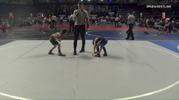 61 lbs Semifinal - Vincent Lucero, Demon Junior Wrestling vs Dillon Wright, Stout