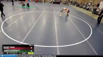 92 lbs Cons. Round 2 - Albino Almanza Iii, Mankato Wrestling Club vs Elliot Jones, Medford