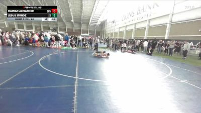 60 lbs Champ. Round 2 - Damian Alejandre, Sanderson Wrestling Academy vs Jesus Munoz, Shootbox Rigby