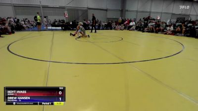 132 lbs Placement Matches (16 Team) - Hoyt Hvass, Idaho vs Drew Hansen, Michigan