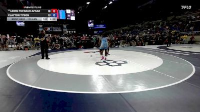 175 lbs Cons. Rd Of 64 - Lewis Fofanah-Afkar, CA vs Clayton Tyson, NJ