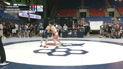 120 lbs Champ. Rd Of 32 - Carter Booze, Nebraska vs Spencer Shore, Ohio