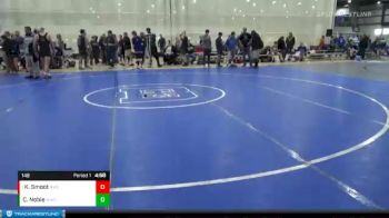 148 lbs Quarterfinal - Kadin Smoot, NOVA Wrestling Club vs Charles Noble, Williamsburg Wrestling Club