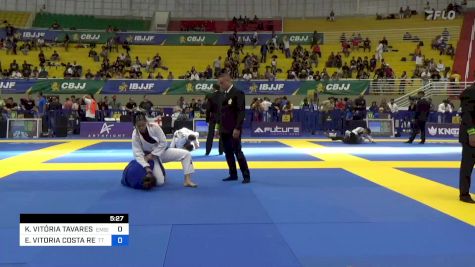 KELLY VITÓRIA TAVARES DE FREITAS vs EMANUELLE VITORIA COSTA REIS 2023 Brasileiro Jiu-Jitsu IBJJF