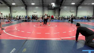 50 lbs Semifinal - Levi Catlett Jr, Backyard Bullies Wrestling Club vs Dominic Schafer, Storm Wrestling Center White