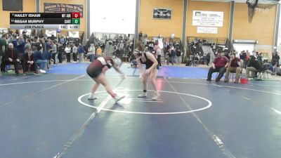 145 lbs 5th Place - Hailey Isham, Mt. Abraham vs Regan Murphy, Canton