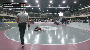 56 lbs 5th Place - Mason Shell, Wilmington vs Boone Curiale, Logan