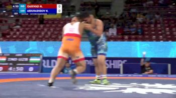 125 kg 1/2 Final - Mahendra Gaikwad, India vs Namoz Abdurashidov, Uzbekistan
