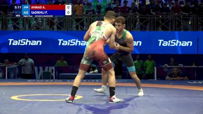 55 kg 1/8 Final - Ahmad Ahmad, Jordan vs Farid Sadikhli, Azerbaijan