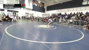 144 lbs Cons. Round 7 - Josiah Moreira, Esperanza vs Cole Pacheco, Alta Loma