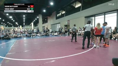 132 lbs Semis & 5th Wb (32 Team) - Kavin Muyleart, Team Shutt RJ vs Ozias Gray, BRAWL Black