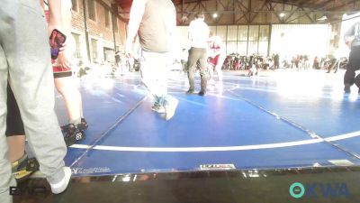 285 lbs Quarterfinal - Cash Mannon, Broken Arrow Wrestling Club vs Kindal Whitehead, Wagoner Takedown Club