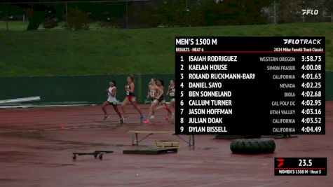 Women's 1500m, Prelims 5
