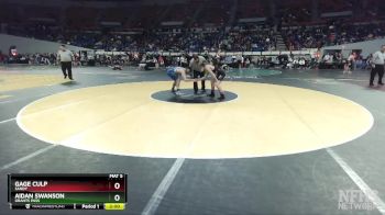 6A-144 lbs Champ. Round 2 - Aidan Swanson, Grants Pass vs Gage Culp, Sandy