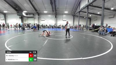 150 lbs Semifinal - Memphis Halsey, Roundtree Wrestling Academy vs Jeb Watkins, Grindhouse Wrestling