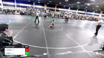 57 lbs Quarterfinal - Justin Ardon, Vcwa vs Andersen Park, Rough House