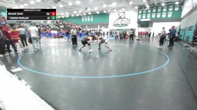 144 lbs Cons. Semi - Julian Diaz, Patriot vs Aidan Ruelas, Canyon Springs