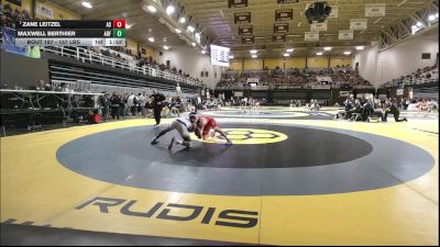 157 lbs Round Of 32 - Zane Leitzel, Archbishop Spalding vs Maxwell Berthier, Abington Friends School