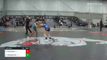 118 lbs 3rd Place - Haley Narahara, Grapplers Hi vs Alissa Caltagirone, Mayo Quanchi Judo And Wrestling Club