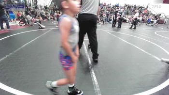 46 lbs Consi Of 8 #2 - Brecken Parr, Blackwell Wrestling Club vs Huxley Hiner, Pawnee Peewee Wrestling