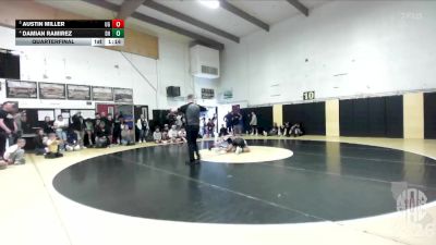 95 lbs Quarterfinal - Austin Miller, USA Gold vs Damian Ramirez, Dark Horse